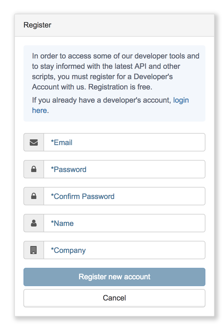 Dev Portal